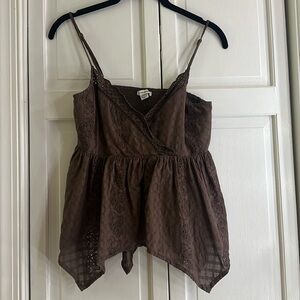 American Eagle brown top